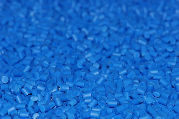 Текстура Голубых Пластиковых Гранул Качестве Фона — стоковое фото