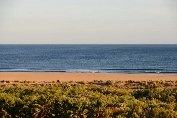 Osamělá Pláž Španělsku — Stock fotografie