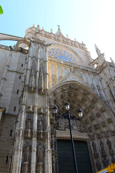 Cattedrale Seville Città Spagnola Nella Regione Autonoma Dell Andalusia — Foto Stock