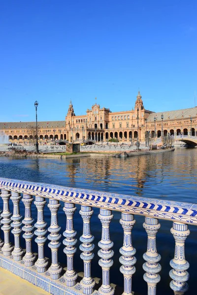 Plaza Major Hoofdplein Seville Spaanse Stad Autonome Regio Andalusia — Stockfoto