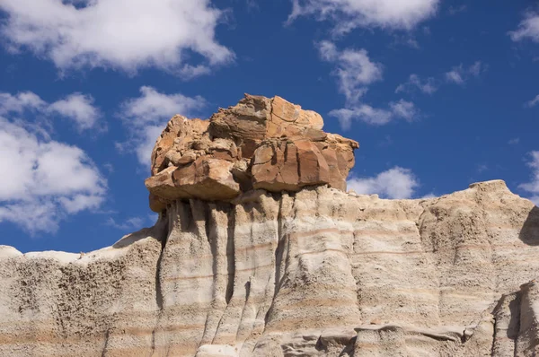 Bisti Badlands Wildernis Gebied Nieuwe Mexico Verenigde Staten — Stockfoto