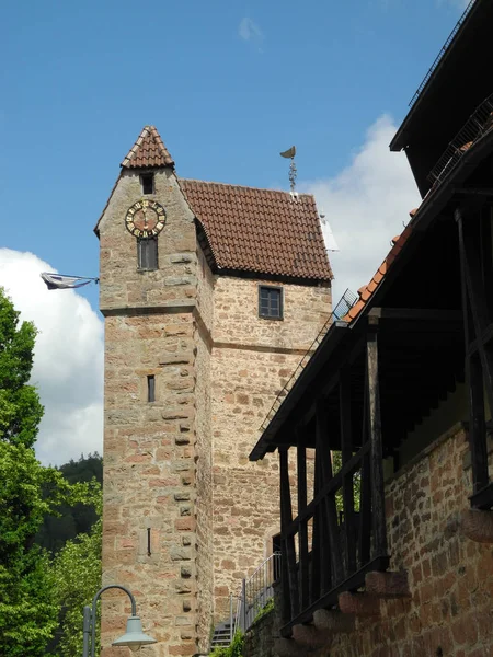 Alte Kirche Dorf — Stockfoto