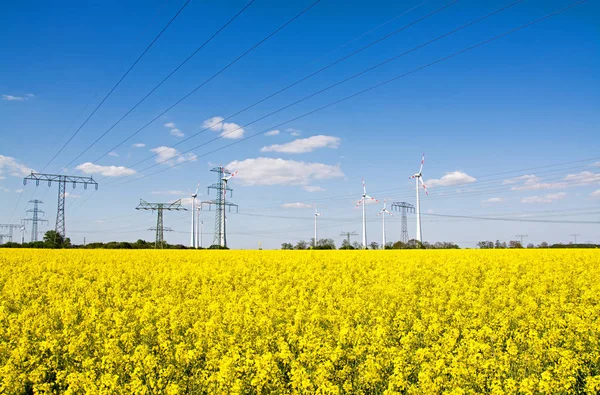 Regenerativ Energi Energiproduktion — Stockfoto