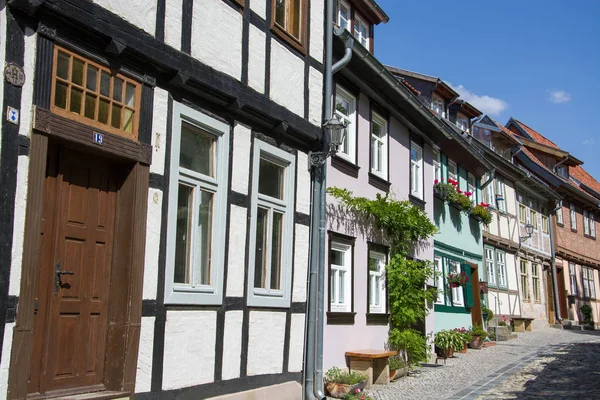 Typische Häuser Der Altstadt — Stockfoto