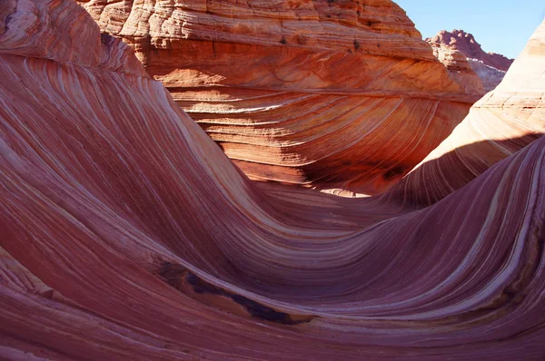 Dalga Vermilion Uçurumları Ulusal Anıtı Arizona Abd — Stok fotoğraf