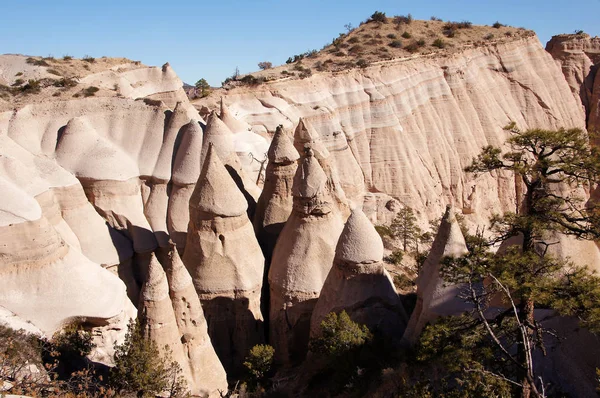 Kasha Katuwe Tent Rocks National Monument Nuevo México Estados Unidos — Foto de Stock