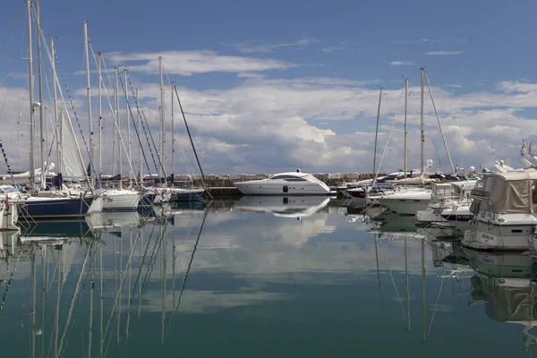 Μαρίνα Στα Βόρεια Της Κροατικής — Φωτογραφία Αρχείου