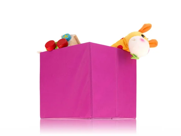 Close Shot Toy Storage Box — Stock Photo, Image