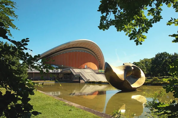 Haus Der Kulturen Der Welt Berlin Deutschland Οίκος Των Πολιτισμών — Φωτογραφία Αρχείου