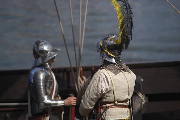 Performa Historis Dalam Armor — Stok Foto