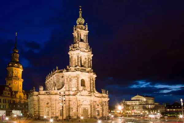 Dresden Sur Elbe Rivière Allemagne — Photo