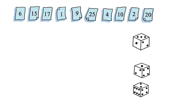 用玩具 数字和字母 儿童等物品 — 图库照片