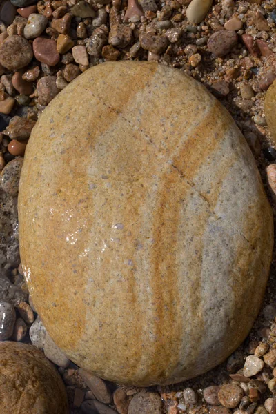 Piedra Inundada Con Espuma Burbujas Agua Textura —  Fotos de Stock