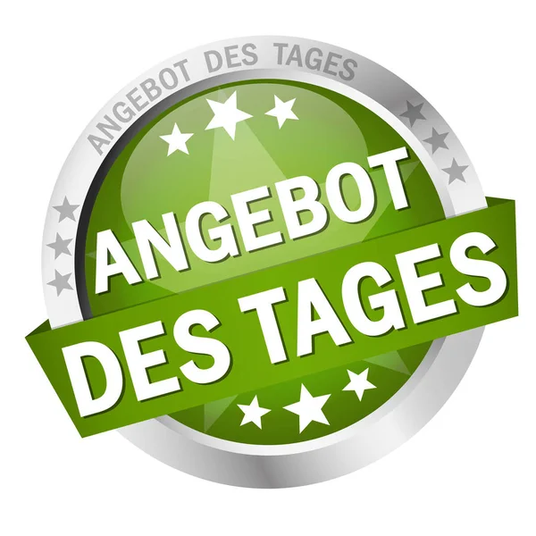 Taste Mit Banner Angebot Des Tages — Stockfoto