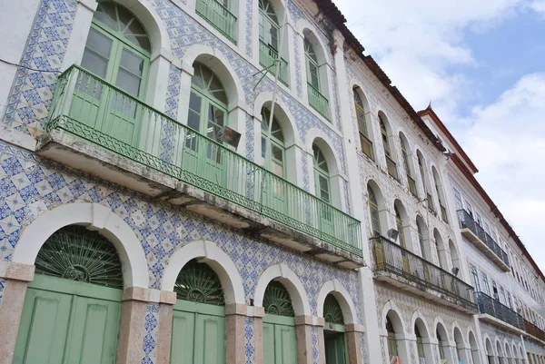 Πρόσοψη Σπιτιού Στο Centro Historico — Φωτογραφία Αρχείου