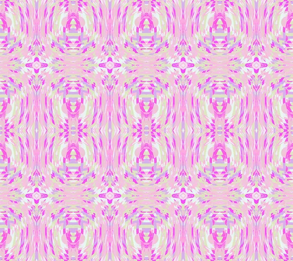 Abstrato Fundo Interminável Rosa Circular Argyle Padrão — Fotografia de Stock