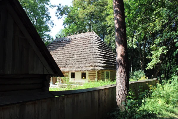 Старый Сельский Дом Карпатском Регионе Украины — стоковое фото