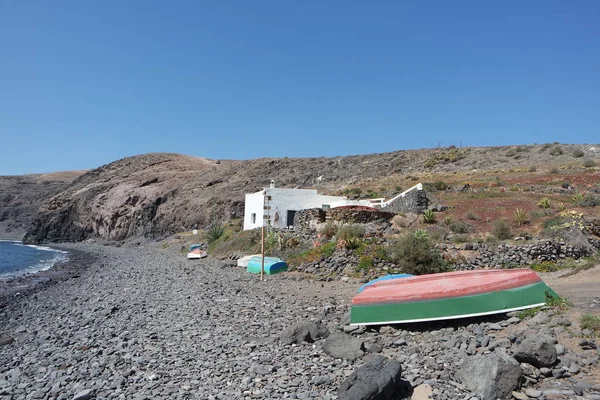 Lava Playa Quemada Lanzarote — стоковое фото