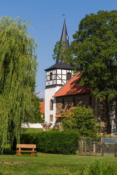 Церква Pansfelde Falkenstein Harz — стокове фото