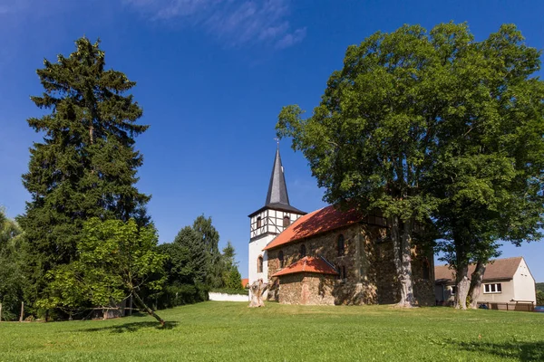 Kostel Pansfelde Falkenstein Harz — Stock fotografie