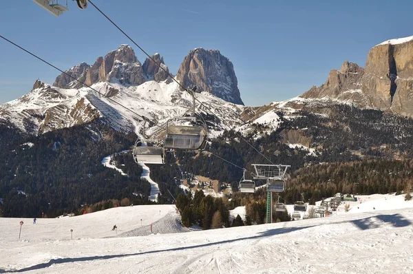 Malerischer Blick Auf Die Majestätische Landschaft Der Dolomiten Italien — Stockfoto