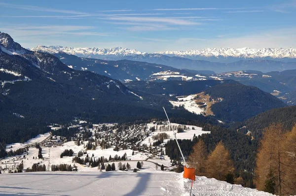 Vista Panorámica Del Majestuoso Paisaje Dolomitas Italia —  Fotos de Stock