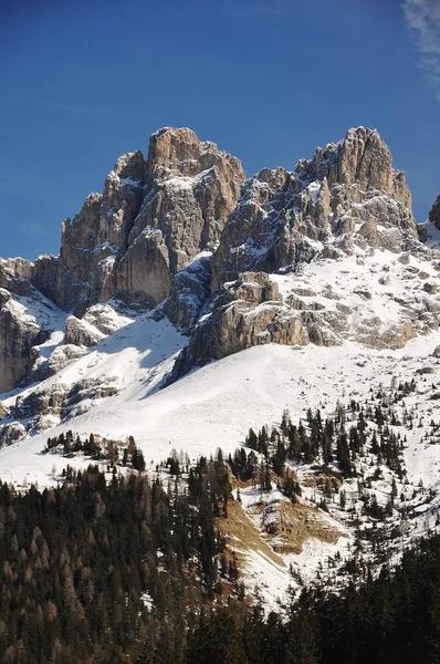 雄大なドロマイトの風景イタリア — ストック写真