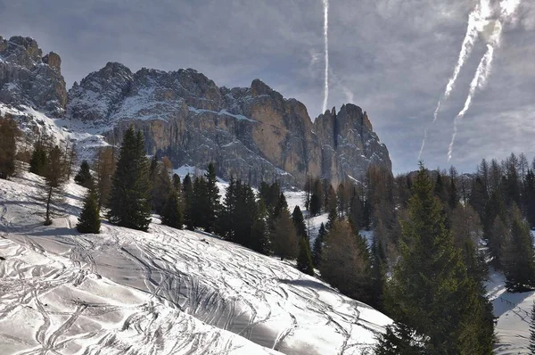Malerischer Blick Auf Die Majestätische Landschaft Der Dolomiten Italien — Stockfoto