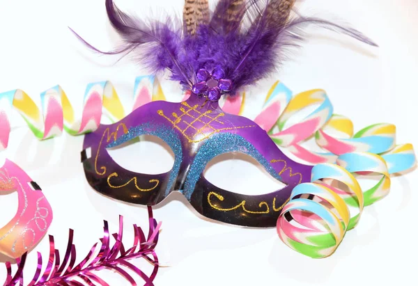 Karnaval Partisi Için Venedik Maskeleri — Stok fotoğraf