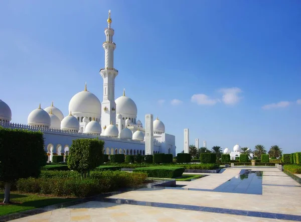 Meczet Szejka Zahida Abu Dhabi — Zdjęcie stockowe