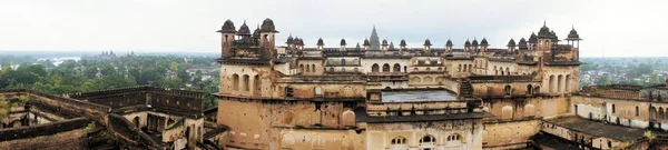 Jahangir Mahal Importante Palacio Maharajá Fortificación Militar Orchha Uttar Pradesh — Foto de Stock