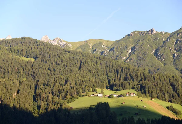 Purtschell Alm Neustift Stubai Dolina Stubai Tyrol Austria Alpy Góry — Zdjęcie stockowe