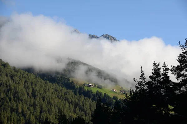 Panorama Över Alperna — Stockfoto