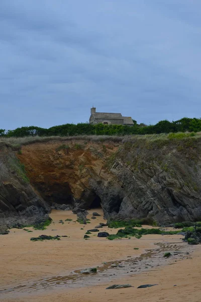 Brittany Frances Northwesternmost Region Hilly Peninsula Extending Out Atlantic Ocean — стоковое фото