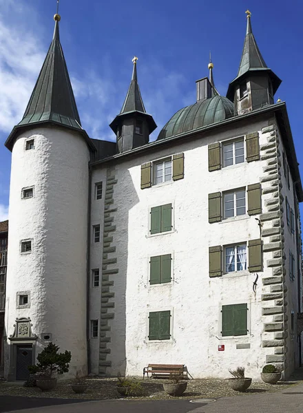 Vista Panorámica Hermosa Arquitectura Medieval — Foto de Stock