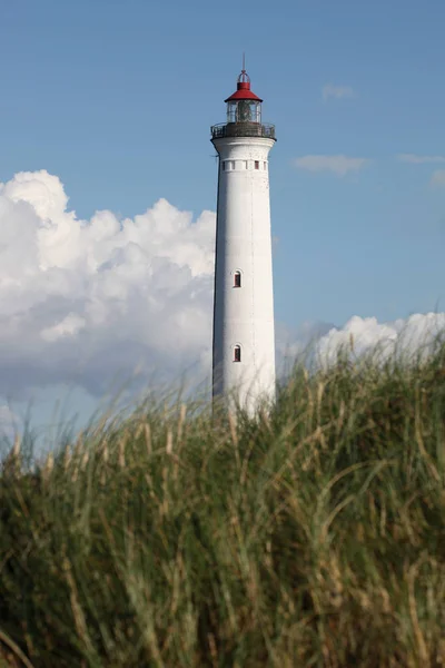 北海的圆形灯塔 — 图库照片