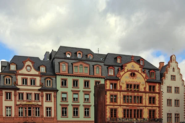 Row Houses Market Mainz — Stock Photo, Image