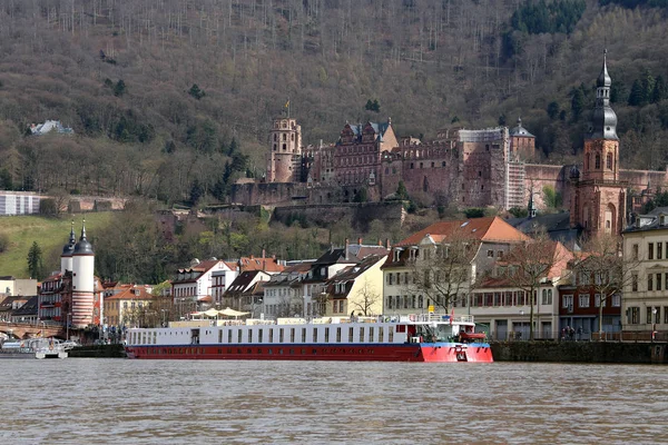 Część Zamku Heidelberg — Zdjęcie stockowe