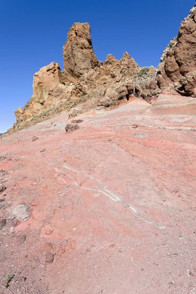 Formaciones Rocosas Parque Nacional Del Teide Tenerife Islas Canarias España — Foto de Stock