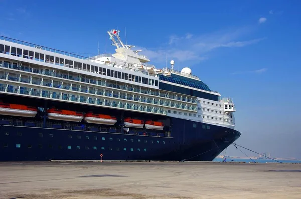 Liner Ship Sea Water Travel Trip — Stock Photo, Image