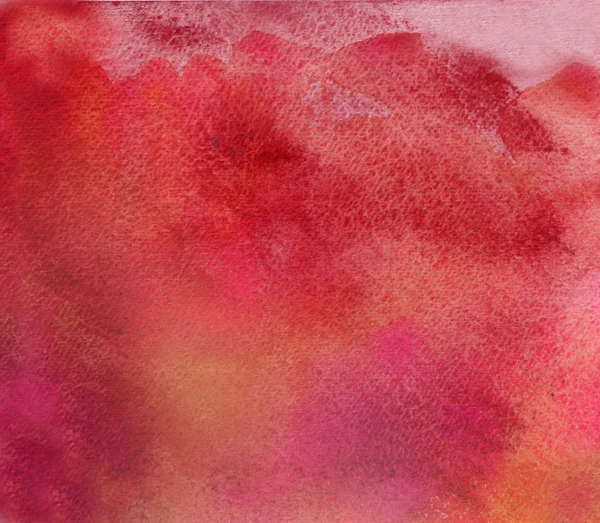 Acuarela Textura Roja Que Extiende —  Fotos de Stock
