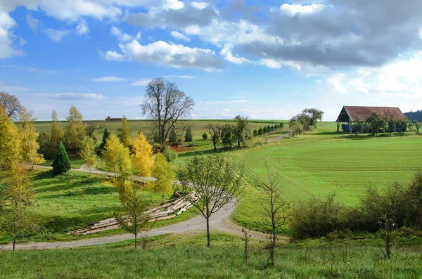 Paysage Rural Automne — Photo