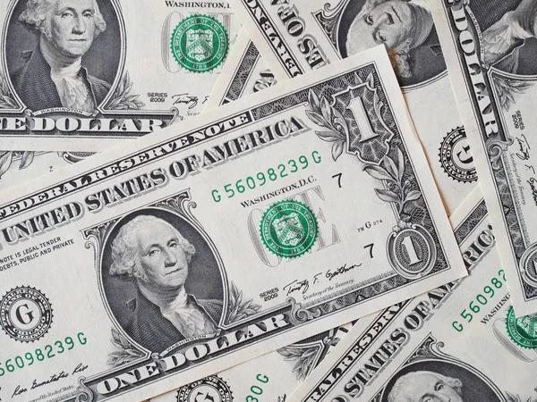 Dolarové Bankovky Dolarová Měna Spojených Států Užitečná Jako Pozadí — Stock fotografie