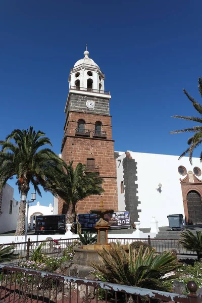 Church Teguise Lanzarote — Stock Photo, Image