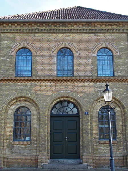 Antigua Sinagoga Judía Friedrichstadt Norte Frisia — Foto de Stock