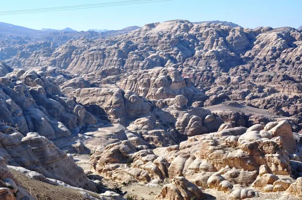 Jordanien Wadi Musa Nära Petra — Stockfoto