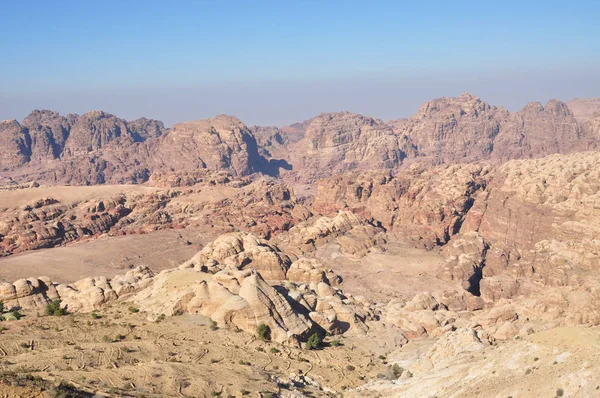 Jordanien Över Wadi Musa — Stockfoto
