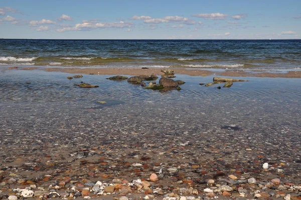 Naturskön Utsikt Över Östersjöns Strand — Stockfoto