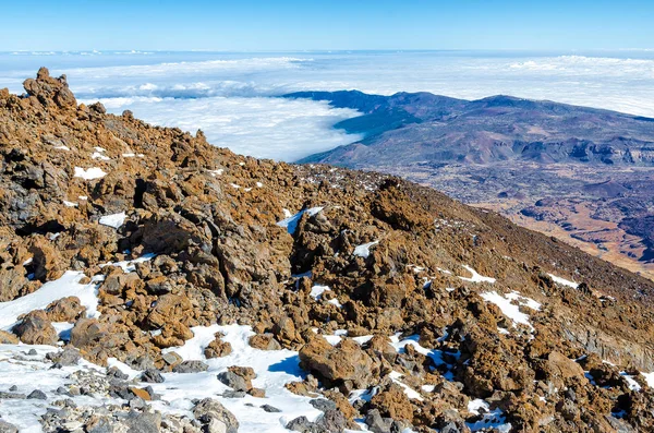 Szczycie Teide Tenerife Hiszpania — Zdjęcie stockowe