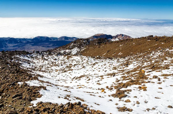 Summit Teide Tenerife Spain — стоковое фото